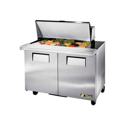 True® TSSU-48-18M-B Mega Top Sandwich/Salad Unit - 48-3/8"W X 34-1/8"D X 40-3/8"H