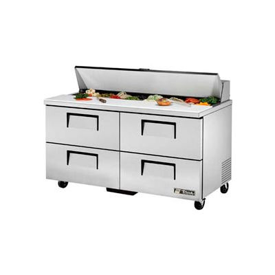 Sandwich/Salad Unit - 60-3/8"W x 30-1/8"D x 36-3/4"H - TSSU-60-16D-4