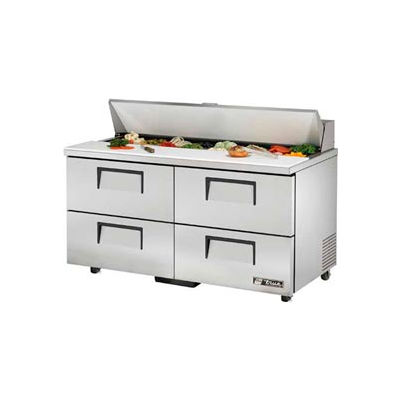 True® TSSU-60-16D-4ADA Sandwich/Salad Unit - 60-3/8"W X 30-1/8"D X 36-3/4"H