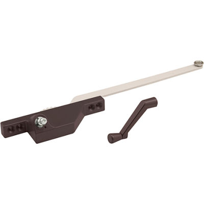 Prime-Line TH 23014 Single Arm Operator, 9-1/2", W/Crank, L.H., Bronze