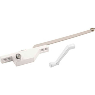 Truth Hardware TH 23016 Single Arm Operator, 9-1/2-Inch with Crank, Left Hand, White