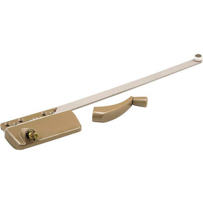 Prime-Line TH 23030 13-1/2-Inch Single Arm Operator with Crank, Right Hand, Coppertone