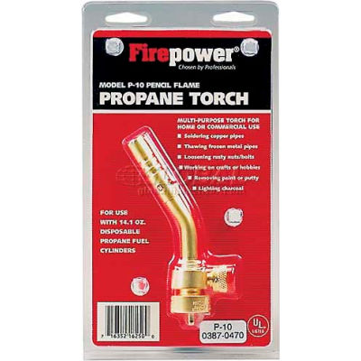 Firepower® P-10 Pencil Tip Propane Torch | B737080 - GLOBALindustrial.com