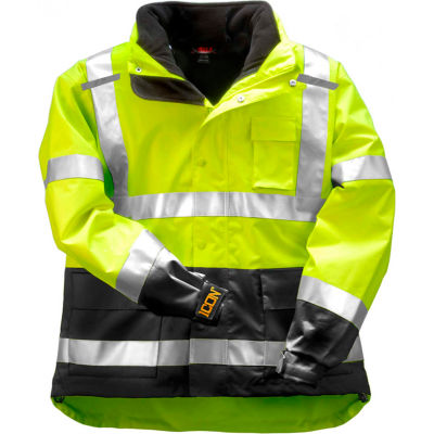 Tingley® J24172 Icon 3.1 Jacket W/ Reflective Tape, Fluorescent Yellow/Green, XL