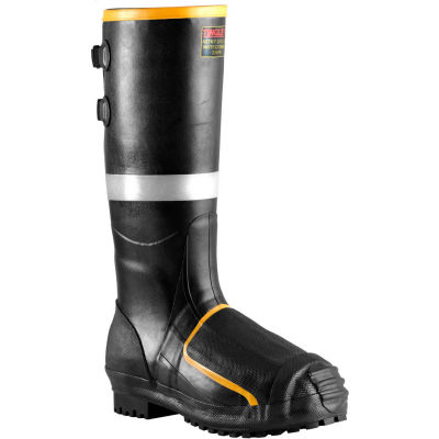 Tingley® MB816B Metatarsal Steel Toe Boots, Black Steel Midsole, Size 11