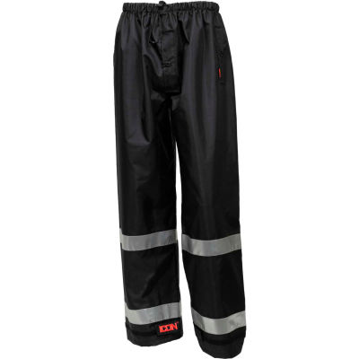 black reflective pants