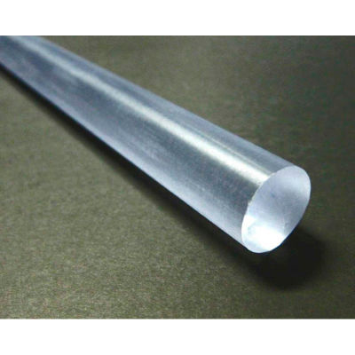 AIN Plastics Polycarbonate Rod Stock 7/8" Dia 12" L, Natural