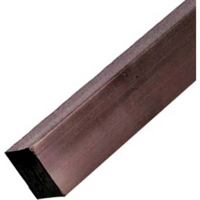 AIN Plastics 550655-196N Acetal Plastic Square Rod Stock, Natural, 1" Dia. x 96" L