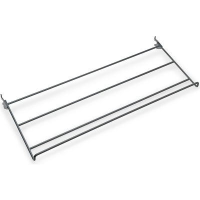 Storability® 1765 Shoe and Boot Rack for use with Top Track & Hang Rail, 31"W x 2"H x 13-1/4"D