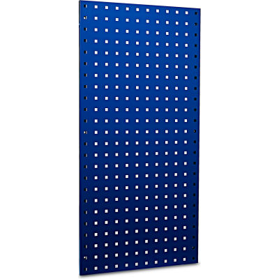 LocBoard Pegboards, LB18-B, 18"W x 36"H x 9/16", Blue, 2 PK