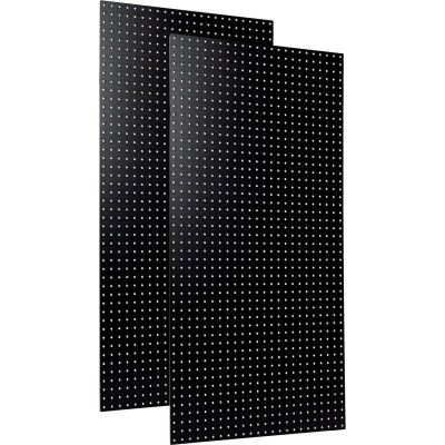 Triton Products, TPB-2BK, Pegboard Back Panel, Jet Black, 48 Inch X 24 Inch
