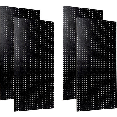 Triton Products, TPB-4BK, Pegboard Back Panel, Jet Black, 48 Inch X 24 Inch