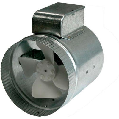 Tjernlund EF-6 - Duct Booster Fan For 6 Inch Flex or Metal Duct (180 CFM)