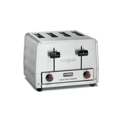 Waring WCT800RC - Toaster, Heavy Duty, Stainless Steel 4 Slice