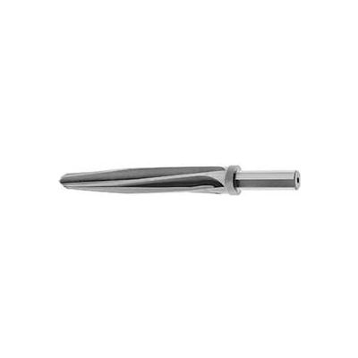 HSS Import Car Reamers, Straight Shank, 3 Equal Flats, LH Sprial, 1.1/16" Diameter,