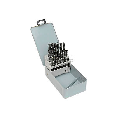 29 Pc. HSS Import Black Oxide Jobbers Drill Set
