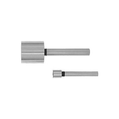 Carbon Steel Import Pilot for Interchangeable Counterbore, 23/32" DIA x 1/2" Shank x 2-3/4" OAL
