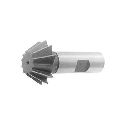 60 ° HSS Import Single Angle Chamfering Cutter, 3/4" DIA x 3/16" Cutter Width x 2-1/8" OAL