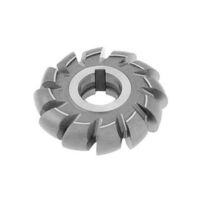 HSS Import Convex Milling Cutter, 1/4" Circle DIA x 2" Cutter DIA x 7/8" Hole