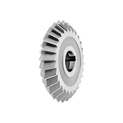 90 ° HSS Import Double Angle Cutter, 3" DIA x 3/4" Face x 1" Hole
