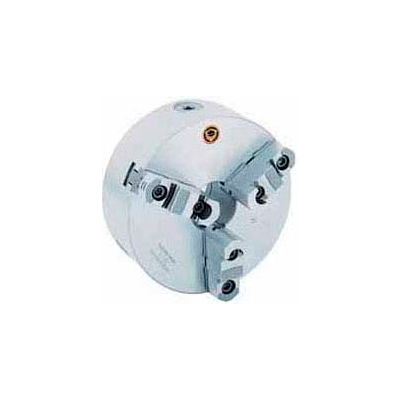 Bison 3-Jaw (2 Piece) Scroll Chuck Semi-Steel Body, Plain Back, 6"