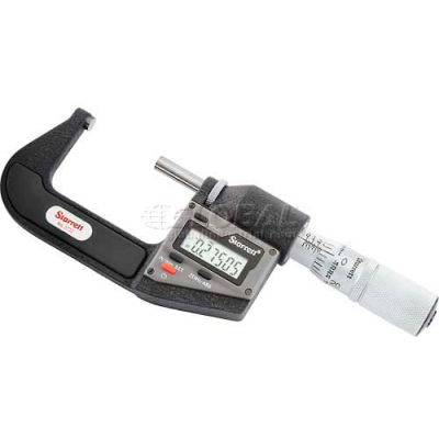 Starrett 3732XFL-2 1-2"/25.4-50.8MM Digital Micrometer W/Ratchet Friction Thimble