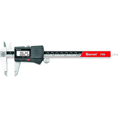 Starrett EC799A-6/150 0-6''/150MM Stainless Steel Digital Caliper