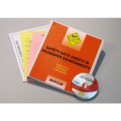 Safety Data Sheets in HAZWOPER Environments DVD Program