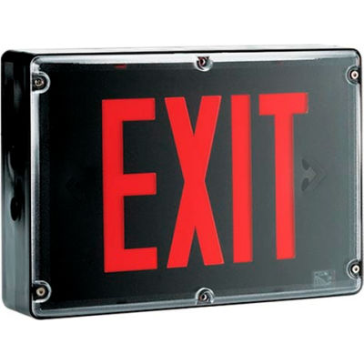 Emergi-Lite BBSVXN1R-D-4X NEMA 4X Exit Sign - Self Powered Single Face