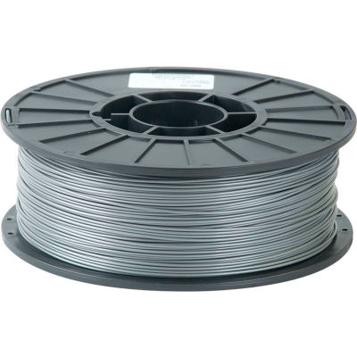 Toner Plastics Premium 3D Printer Filament, PLA, 1 kg, 3 mm, Silver