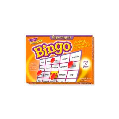 Trend® Synonyms Bingo Game, Age 10 & Up, 3 to 36 Players, 1 Box