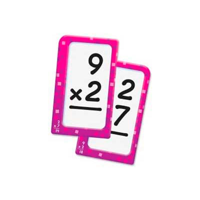 Trend® Multiplication 0-12 Pocket Flash Cards, 3-1/8" x 5-1/4", 56 Cards/Box
