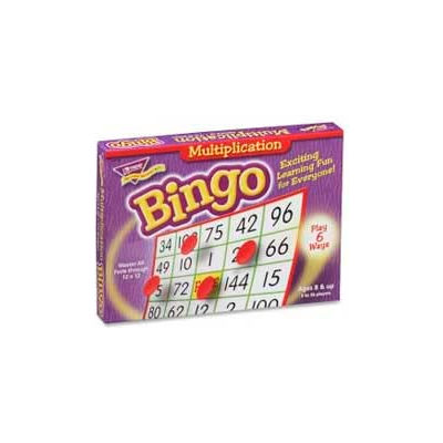 Trend® Multiplication Bingo Game, Age 8 & Up, & Up, 3 to 36 Players, 1 Box