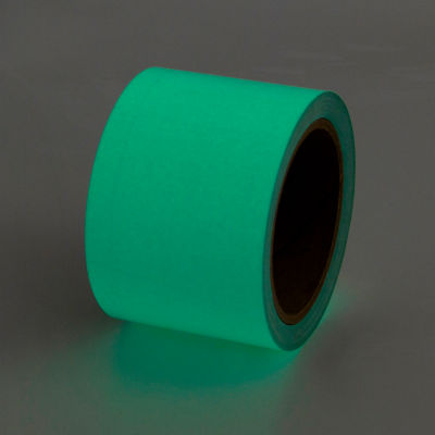 Safety Glow Photoluminescent Tape, 6"W x 30'L Roll, 523526P