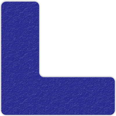 Floor Marking Tape, Blue, L Shape, 25/Pkg., LM110B