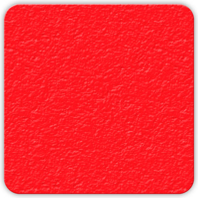 Floor Marking Tape, Red, 3" Square, 25/Pkg., LM160R