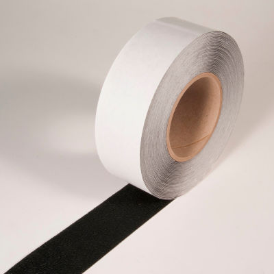 Coarse Resilient Anti-Slip Tape, Black, 2"W x 60'L Roll, PFX2302K