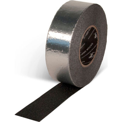 Gator Grip Foil Backed Conformable Anti-Slip Tape, Black, 6"W x 60'L Roll, SG4106AL