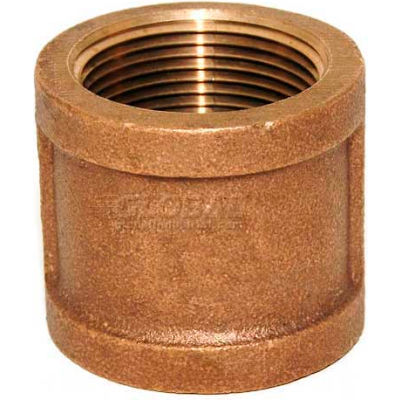 Trenton Pipe LF74130X14 3" x 1-1/2" Reducing Coupling, Lead-Free Cast Bronze