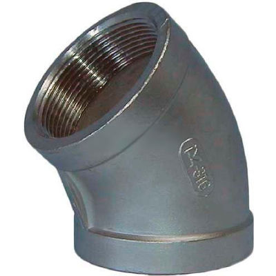 Trenton Pipe Ss304-61010 1" Class 150, 45 Degree Elbow, Stainless Steel 304 - Pkg Qty 10