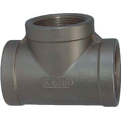 Trenton Pipe Ss304-62006 3/4" Class 150, Tee, Stainless Steel 304 - Pkg Qty 25