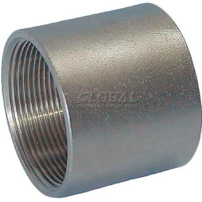Trenton Pipe Ss304-64012 1-1/4" Class 150, Coupling, Stainless Steel 304 - Pkg Qty 10