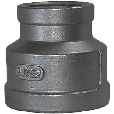 Trenton Pipe Ss304-64106x04 3/4"X1/2" Class 150, Reducing Coupling, Stainless Steel 304 - Pkg Qty 25