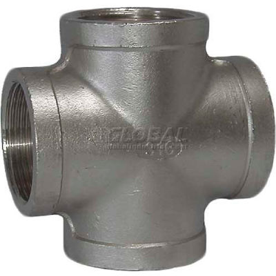 Trenton Pipe Ss316-63610 1" Class 150, Cross, Stainless Steel 316 - Pkg Qty 10