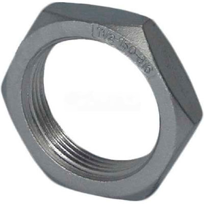 Trenton Pipe Ss316-65906 3/4" Class 150, Locknut, Stainless Steel 316 - Pkg Qty 25