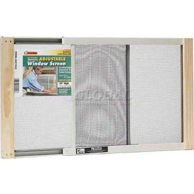 trimming adjustable window screens to fit basement windows