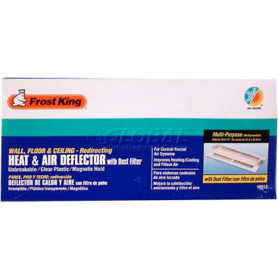 Frost King HD13 Heat & Air Deflector with Dust Filter 