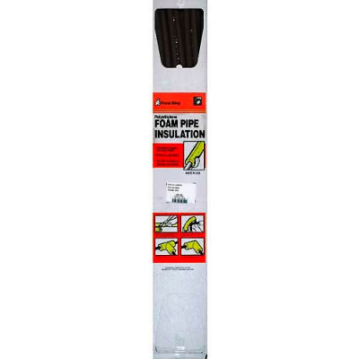 Frost King Pre-Slit Pipe Insulation, 3/8" Thick For 1/2" Copper - Pkg Qty 70