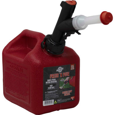 Briggs & Stratton PRESS N POUR 1 Gallon Gas Can, GB310