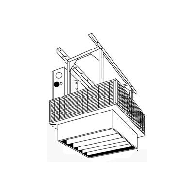 TPI Linear Louvered Diffuser D1602 For 5-20KW Downflow Unit Heaters